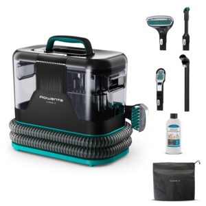 Aspirator cu spalare Rowenta Clean IT IN5020F0, 750W, putere aspirare 13.5kpa, rezervor apa & detergent 2.3L, rezervor apa murdara 1.5L, perii 8/15 cm, accesoriu spatii inguste...