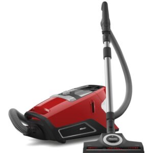 Aspirator fara sac Miele Blizzard CX1 Cat&Dog PowerLine SKCF5, 890 W, 2 l, 76 dB, perie AirTeQ, Rosu