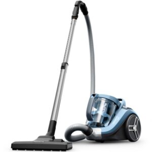 Aspirator fara sac Rowenta Compact Power XXL RO4B11EA, 900 W, recipient pentru praf 2.5 L, filtrare 99.98%, compact, bleu