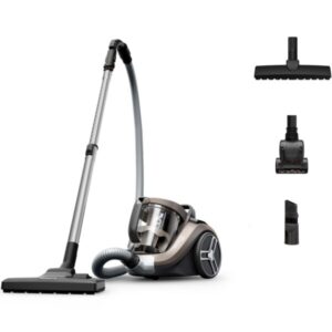 Aspirator fara sac Rowenta Compact Power XXL RO4B50EA, 900 W, recipient pentru praf 2.5 L, 3 niveluri de filtrare, crem