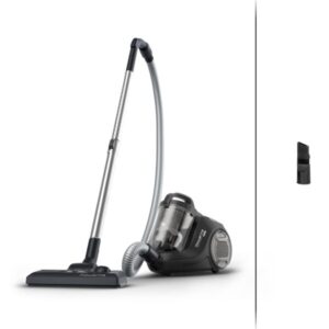 Aspirator fara sac Rowenta Swift Power Cyclonic RO2915EA, 750W, 3 niveluri de filtrare 99.98%, recipient praf 1.2L, raza de operare 7.6m, zgomot redus 77 dB(A), duza spatii...