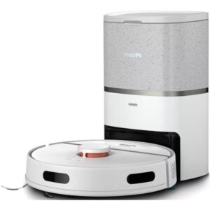 Aspirator robot Philips HomeRun 3000 Series XU3110/02 cu functie de stergere, alb