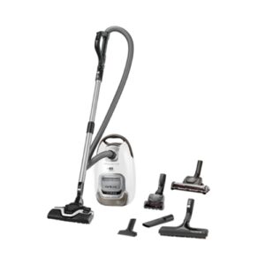 Aspirator Rowenta RO7487EA Silence Force Allergy+, 400W, 57dB, sac de praf 4.5L, cablu de alimentare 8.4 m, cap de aspirare Power Air, sac de praf Hygiene+, Gri