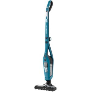 Aspirator vertical fara fir 2 in 1 Dual Force Cyclonic Rowenta RH6751WO, 48W, 21.6 V, 2 viteze, autonomie 75 min, recipient 0.6 l, albastru/negru