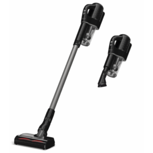Aspirator vertical Miele Duoflex HX1 Cat & Dog 12377820, 2 in 1, 210 W, 0,3 l, autonomie 55 min, filtru Hygiene, tehnologie Vortex, perie Electro Compact, negru