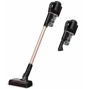 Aspirator vertical Miele Duoflex HX1 Total Care 12377850, 2 in 1, 210 W, 0,3 l, autonomie 55 min, filtru Hygiene, tehnologie Vortex, perie electrica MultiFloor, negru