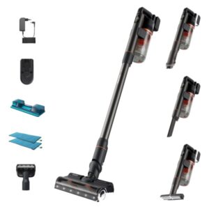 Aspirator vertical Philips XC7055/01, Aqua Seria 7000, 25.2V, durata de functionare pana la 80 min, sistem de filtrare in 5 etape, lumini LED, afisaj digital, 4 accesorii