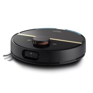 Robot de aspirare Philips Seria 7000 Aqua XU7000/01, aspirator si mop, 5000 Pa, 5200 mAh, autonomie pana la 180 de min, 6 senzori, sac de praf 3L, 5 harti, 4 niveluri: ECO,...