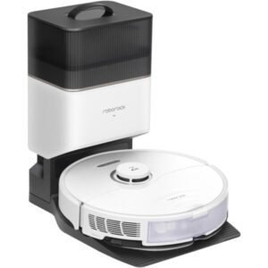 Robot de aspirare Roborock S8 Plus, S8P02-00, aspirator si mop, 5200 mAh, 6000Pa, recipient praf 350 ml, 4 senzori, 4 harti, 69W, 180 min autonomie, alb