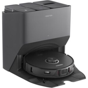Robot de aspirare Roborock S8 Pro Ultra S8PU52-00, aspirator&mop&statie inteligenta de golire automata, 50 W, 5200 mAh, 6000Pa, autonomie 180 min, recipient praf 750 ml, 4...